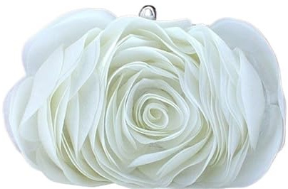 NFEKLFI Aftonväskor Blommig Kvällsväska Blomformad Kuvertväska, Brudväska, Kvällsväska, Fest Plånbok, Kedjerem för evenemang