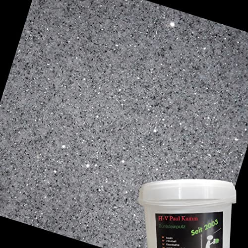 18kg Glitzerputz Spiegeleffekt Buntsteinputz Glitter Mosaikputz 0,3-1,0mm - Hergestellt in Bayern -