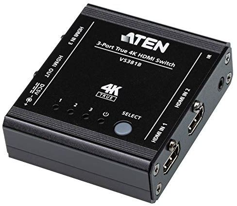ATEN VS381B HDMI Switch mit 3 Ports True 4K