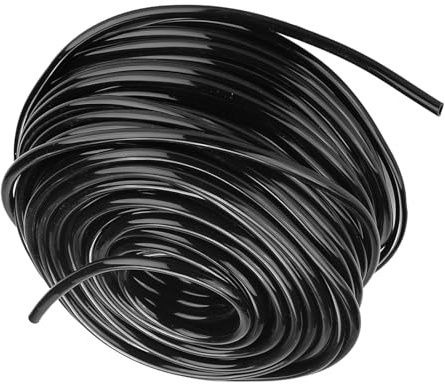 Tubo da Giardino Flessibile in PVC, per Irrigazione Giardino e Prato, 50 Metri, di Irrigazione a Goccia per Uso Agricolo