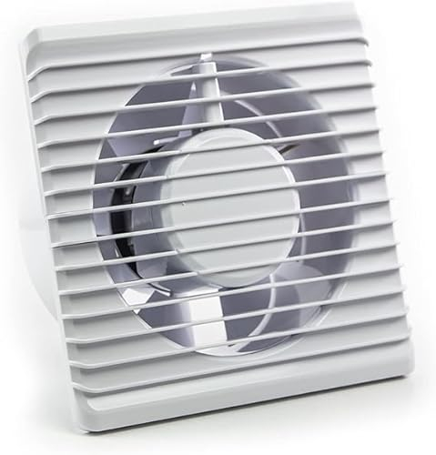 Service Solutions Aspiratore Bagno e Cucina 100mm Ø - Ventola di Aspirazione standard, silenzioso, basso consumo energetico, adatto per bagni e cucine Ventilatore 28dB/1m 26dB/3m - 93 m³/h