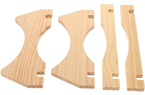 Gatuida Supporto in Legno Naturale per Brocca D'acqua da 5l e Botte di Vino, Design Classico Raffinato Supporto Affidabile, per Casa e Piano Cucina