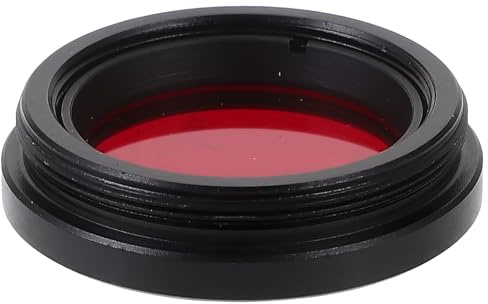 CATIEBYE Filtro per Osservazione Planetaria 1,25 Pollici per Telescopio Astronomico in Vetro e Lega di Alluminio per Osservazioni All'aperto e Cittadine
