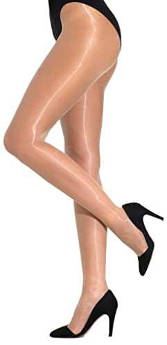 Cecilia de Rafael Femmes Eterno Super Lucido 10 Collants Brillants avec Finition Lisse - Nylon & Spandex