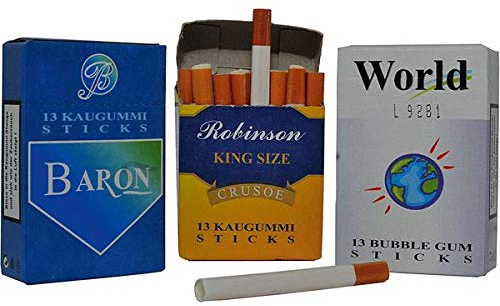 DOK Kaugummi Sticks mit Rauch, 6er Pack (6 x 44g)