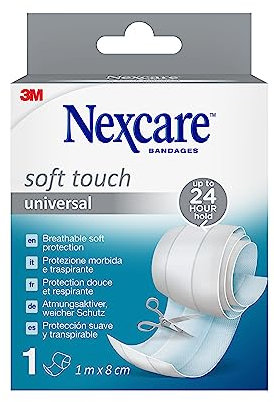 Nexcare Universal Soft Touch Plasters, 1 m x 8 cm, confezione da 1 pezzo
