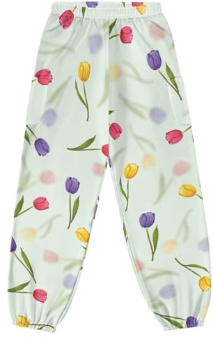 ZOUTAIRONG Floral Hummingbird Tie Dye Harem Pants for Womens Kung Fu Tai Chi Pant Long Baggy Sports High Waist Yoga Yoga S-4Xl Plus Breathable Dance Costume Pants Secure Fit Multicolor 2XL