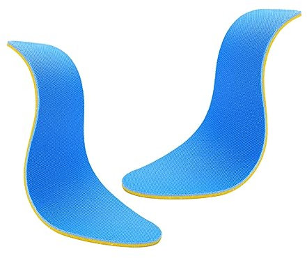 minkissy Ergonomische Einlegesohlen Zur Unterstützung Des Fußgewölbes für Herren Atmungsaktiv Schweißabsorbierend – Schuheinlagen Massagekissen Gelb Größe 45