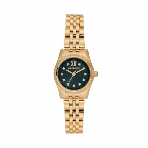 Michael Kors Lexington Montre Femme 26MM en Acier Inoxydable Doré, MK4842