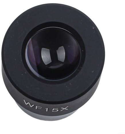 Enhanced Viewing Microscope Eyepiece 23 2mm, Designed for Reduced Eye Strain During Observations (WF15X)