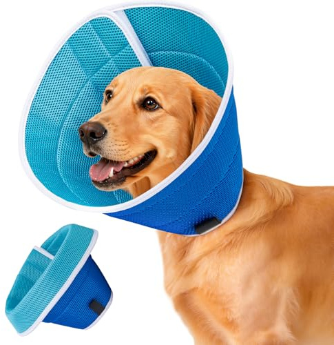 Halskedja hund mjuk (2XL (hals:46,6–50,9 cm))