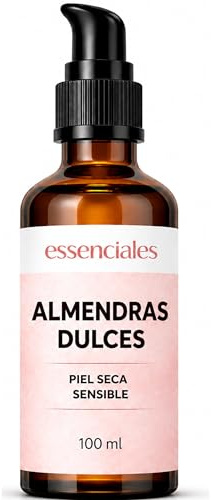 Aceite de Almendra Dulce 100% Puro y Bio | Sérum Hidratante para Piel Seca y Sensible, Rostro y Masaje 100ml
