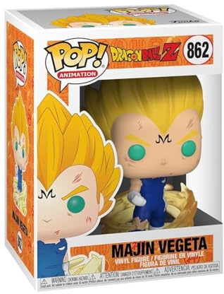 Funko Pop! Animation: DBZ - Majin Vegeta - Dragon Ball Z - Vinyl-Sammelfigur - Geschenkidee - Offizielle Handelswaren - Spielzeug Für Kinder und Erwachsene - Anime Fans - Modellfigur Für Sammler