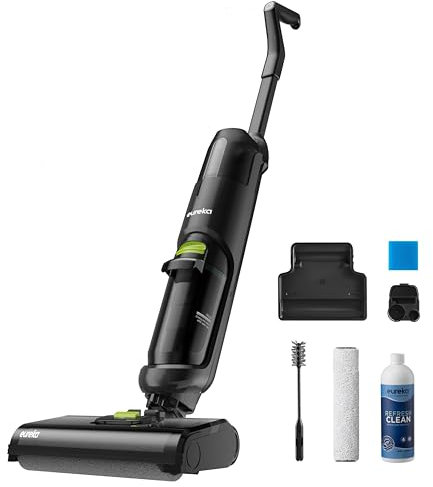 EUREKA NEW400 Gen2 Aspirateur Laveur sans Fil Léger Sec et Humide, Autonettoyant, Réservoir d'Eau de Grande Capacité, Aspire et Lave en Même Temps, Longue Autonomie, Autopropulsion, pour Sols Durs
