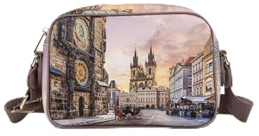 YNOT? Borsa a Tracolla Yes Bag Stampa Città
