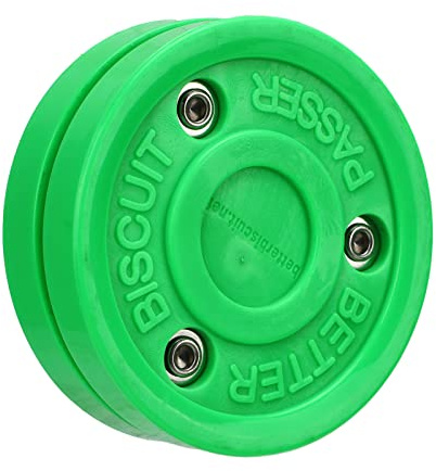 ARTOCT Ishockeypuck, Polyoximetylengrön Dryland-hockeypuck med Vibrationsabsorbering för Daglig Träning, Street Hockey