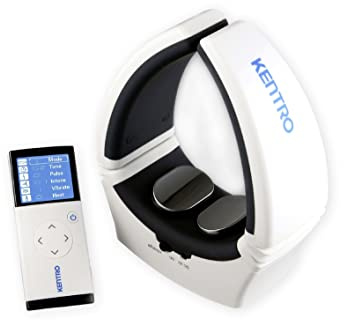 Maximex Elektrischer Nacken Masseur, kabellos, elektrische Impulsmassage mit FIR-Infrarotwärme, mit Fernbedienung