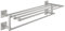 GROHE Start Cube - Multi- Handtuchhalter (Stichmaß: 558 mm, verdeckte Befestigung, Material: Metall), supersteel, 41099DC0