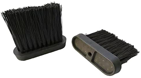 CNANRNANC 2 Stück Kaminbürste, Kaminwerkzeugbürste, Ersatzbesen für Kaminbürste, Ersatz Ersatzbürstenkopf, Kaminbesen mit Borsten-S