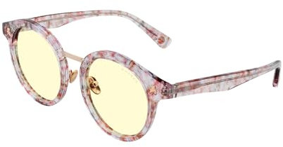 Gunnar Gaming and Computer Eyewear - Tokidoki FLOWER POWER - Frame Colour: Pretty in Pink, Lens Tint: Amber (Blocks 65% Blue Light & 100% UV Light) - Blue Light Blocking Glasses