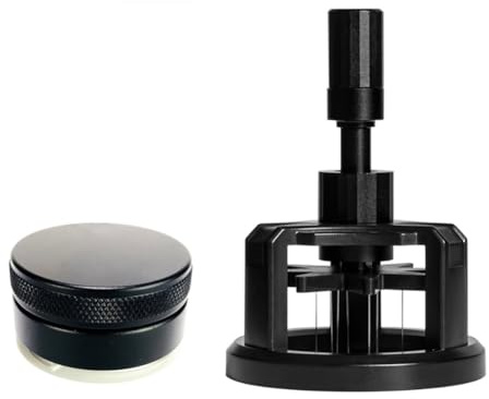 Fangxuee Juego de Herramientas WDT para Café Expreso, Agitador, Distribuidor, Profundidad Ajustable, Aguja Giratoria para Café en Polvo.