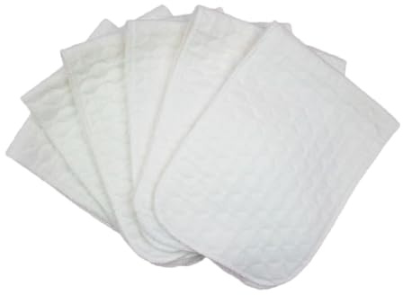 Kisangel 10pcs Washable Cotton Diapers Diaper Change Pad for Boy Girl Three Layer Ecological Cotton