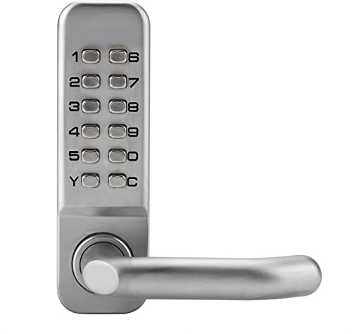 Cerradura de Código de Seguridad con Combinación de 1-11 Dígitos, Aleación de Zinc, para Puerta