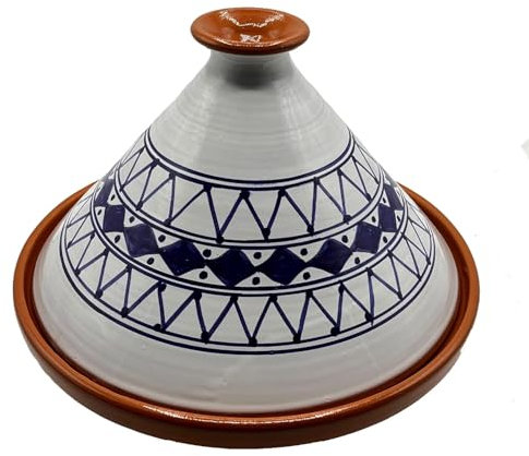 Tajine Pentola Terracotta Piatto Etnico Marocchino Tunisino XL 32cm 0212242002
