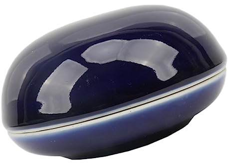 COOPHYA Caja De Tinta De Porcelana Para Sellos Diseño Práctico y Portátil Para Caligrafía y Almacenamiento De Tinta