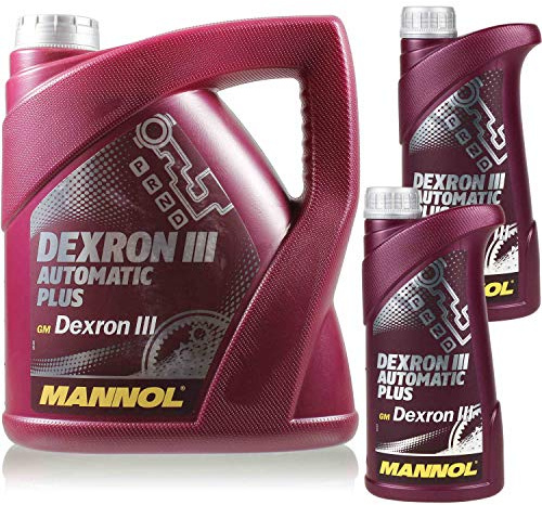 MANNOL Dexron III Automatic Plus Gear Oil 6 litres d'huile de transmission automatique