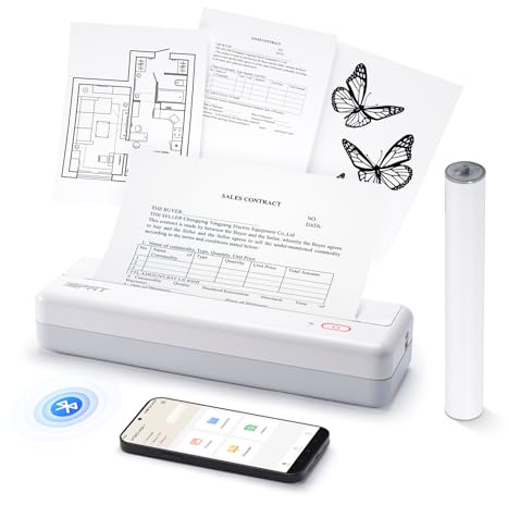 iDPRT 4x6 Photo Printer，White