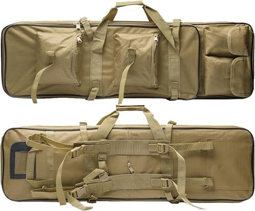 Custodia Fucile,Borsa Militare,Borsone Tattico,Borsa Porta Softair Fucile,Borsa Porta Armi Poligono,Custodie Per Carabine Con 5 Tasche Esterne Utilizzato Per Riporre Carabine,Fucili C,94CM