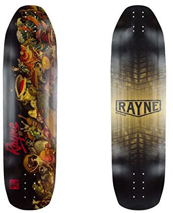 Monopatin skate skateboard longboard downhill Rayne Fortune V3 100 Demon 36x9.75