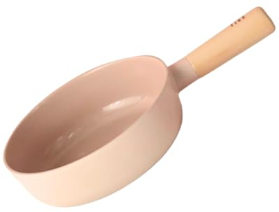 Neoflam FIKA Mini Petit Wok Pan | Peach Color Edition | Made in Korea (7 / 18cm)