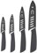 5 five simply smart Lot de 4 couteaux en céramique Gris Zirco