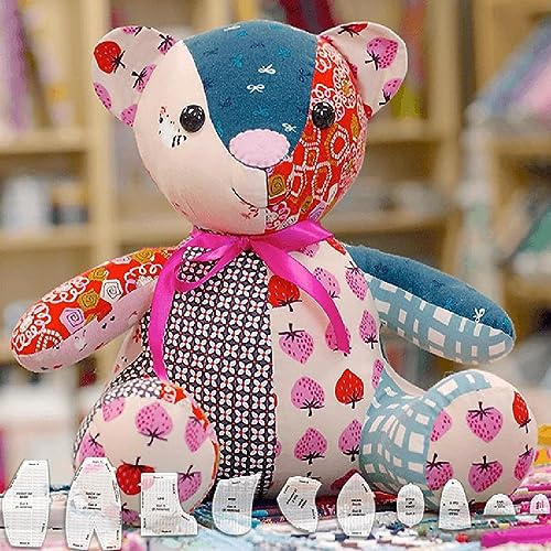 Holdes 10/12/15 Bear Template Ruler, 2023 Nuevo Juego de Costura de Oso, Plantillas de acrílico, Plantillas de edredón para Uso en colchas, Costura y proyectos de Manualidades