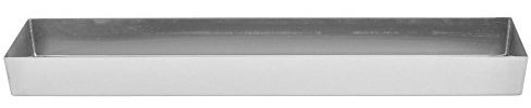 HUBERT Food Merchandising Pans with Tapered Corners Stainless Steel Deli Display Pan - 24 L x 6 W x 2 D