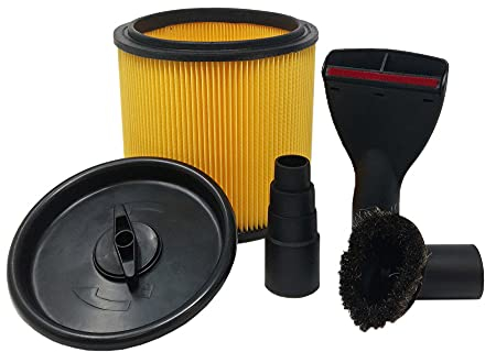 Parkside PNTS 1500 A1 B2 B3 C4 Faltenfilter Deckel Reduzierstück Teppichdüse Saugpinsel Staubsauger Düse Set Filter NTS 1500A1 1500B2 1500B3 1500C4