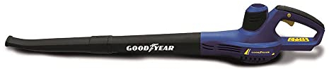 Goodyear - Soplador de Hojas a Batería. Sopladora eléctrica con Batería de Litio 20V. 50/60H. Velocidad Máxima de Aire 150 km/h. Incluye Cargador y Batería