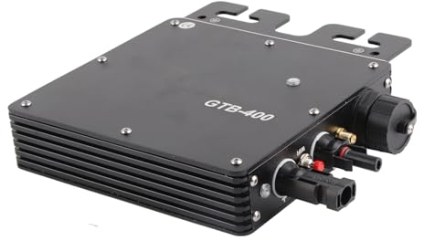 400W Solar Grid Tie Inverter, Reiner Sinus-Mikro-Wechselrichter, Aluminiumlegierung(AV210-230V)