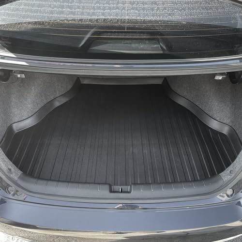 Premium Cargo Liner for Honda Accord LX Sport Sedan 2013-2017 - 100% Protection - Custom Fit Car Trunk Mat - All-Season Black Cargo Mat - 3D Shaped Laser Measured Trunk Liners for Honda Accord EX