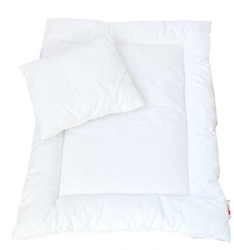 Babylux 2 TLG.Kinderbettwäsche FÜLLUNG 90x120 cm Bettwäsche Decke und Kissen