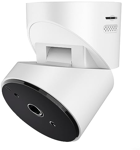 Tuya Caméra de sécurité WiFi intelligente pour porte de garage avec ouvre-porte de garage WiFi Vision nocturne HD Télécommande de téléphone portable Contrôle de porte de garage Vérification de l'état