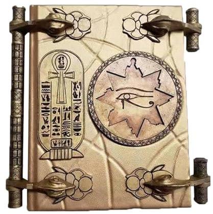 Generisch Die Mumie-Requisiten-Replik – Das Buch Der Toten-Requisitenbuch, Kreatives Kunstharz, Handgefertigtes Kunstwerk, Ornament, Zauberbuch Für Zuhause, Sammlerstück, Souvenir – Gold