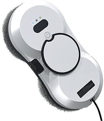 Robot Lavavetri Finestre, Robot lavavetri a spruzzo d'acqua for la casa Aspirapolvere robotico automatico Lavavetri elettrico Tergicristallo domestico for finestre, piastrelle, bagni