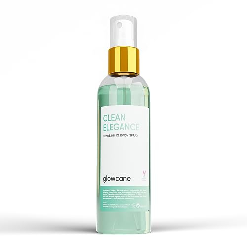 glowcane | Clean Elegance Body Spray Damen | Originals Edition | Fragrance Body Mist | Geschenke für Frauen | Schadstofffrei | Tierversuchsfrei & Vegan