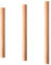 lurora2021 3 Stück Teigroller Buchenholz Holz-nudelholz Home-nudelholz Professionelles Nudelholz Für Küche Holzfarbe Nudelhölzer Für Teig, Gebäck, Brot, Pizza, Kekse Und Pfannkuchen (3er-set)