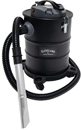 Cleveland Iron Works 6.5 Gallon Ash Vacuum Cleaner Black