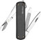NexTool Taschenmesser, Geschenk für Männer, Faltbares Edelstahl Klappmesser, Pocket Knife mit Schere, Mini Taschenmesser, Einhand, Schlüsselanhänger, 5 Funktionen Taschenwerkzeug für Campen- Schwarz