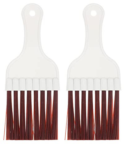 Garneck Set di Spazzole per La Pulizia della Serpentina per Condizionatori 2 Pettini per Alette per Condizionatori Strumenti di Pulizia Facili da Usare